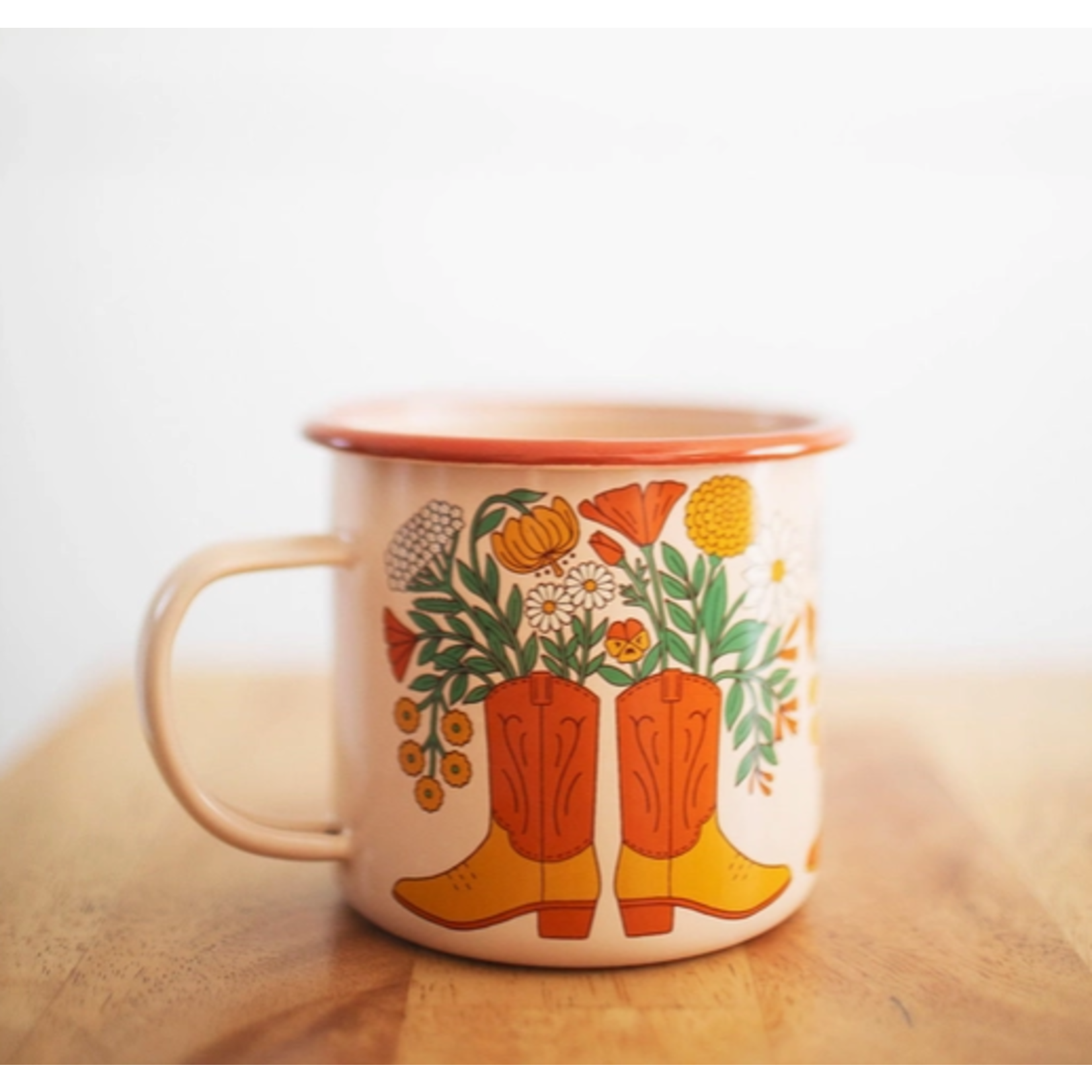 Trek Light Trek Light Enamel Mug | Western Bloom