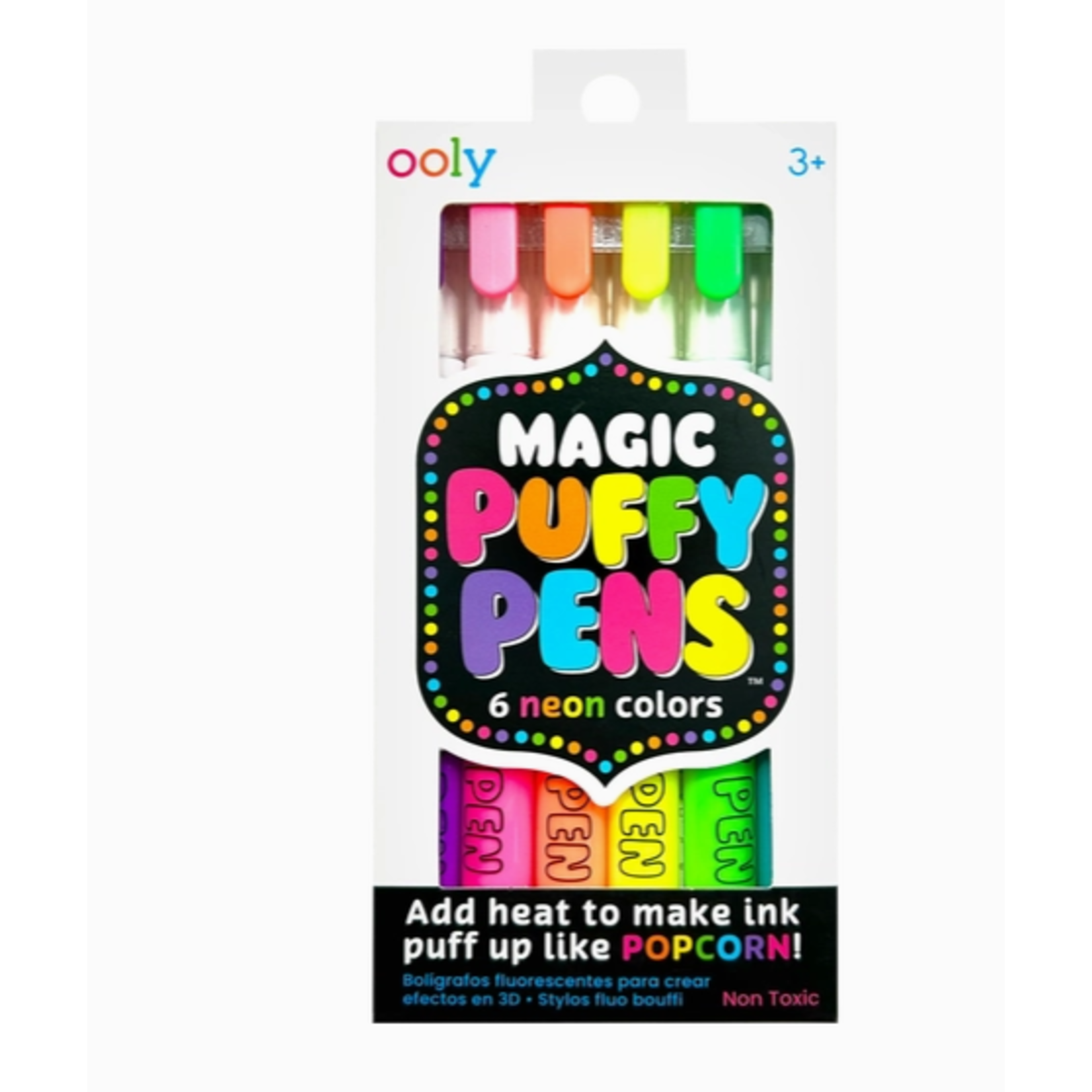 ooly Ooly Magic Neon Puffy Pens