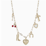 ZAD ZAD Southwest Spirit Gold Charm Necklace