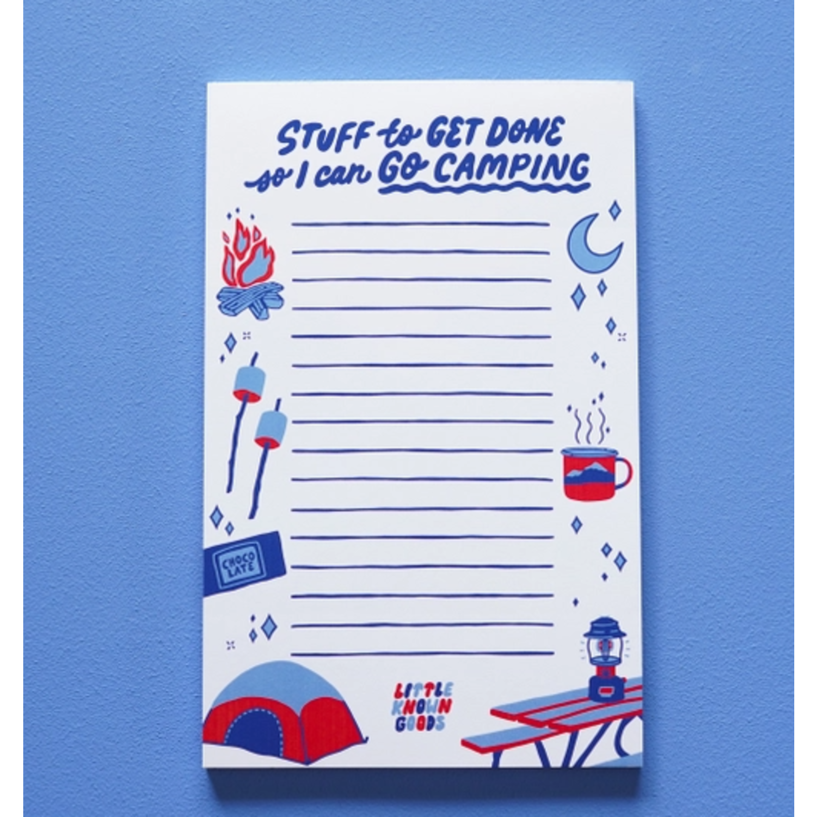 Little Known Goods LKG Camping Notepad