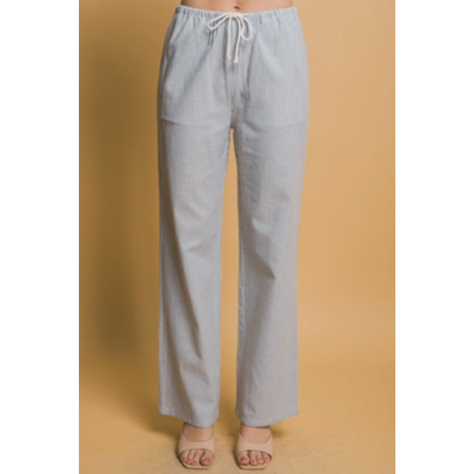 Vanilla Monkey VM Linen Wide-Leg Pants