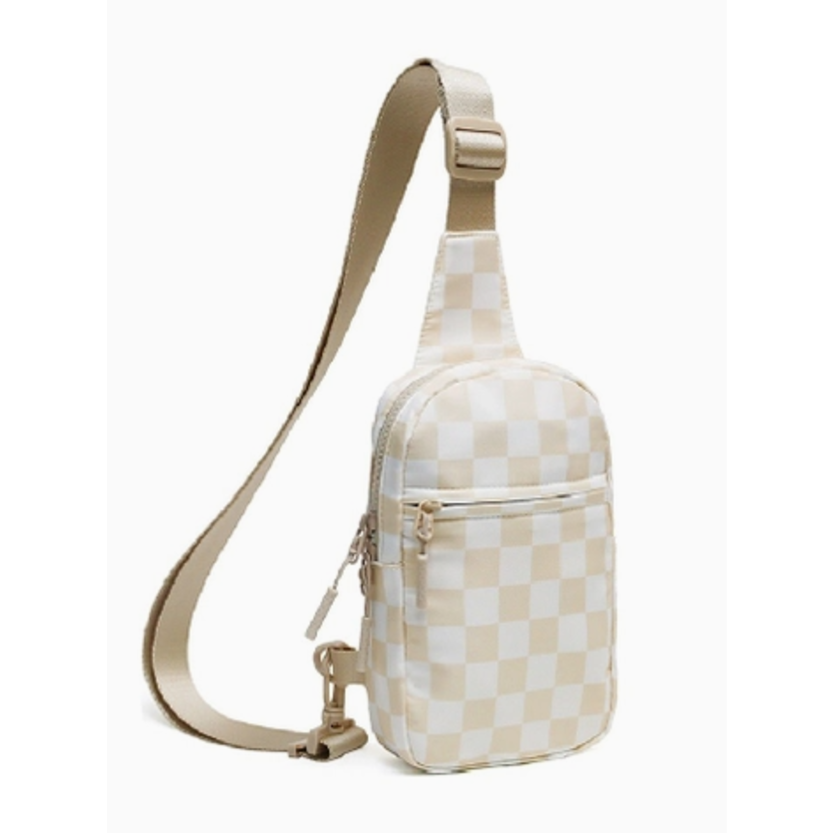 Vanilla Monkey VM Mosaic Checkered Sling Bag