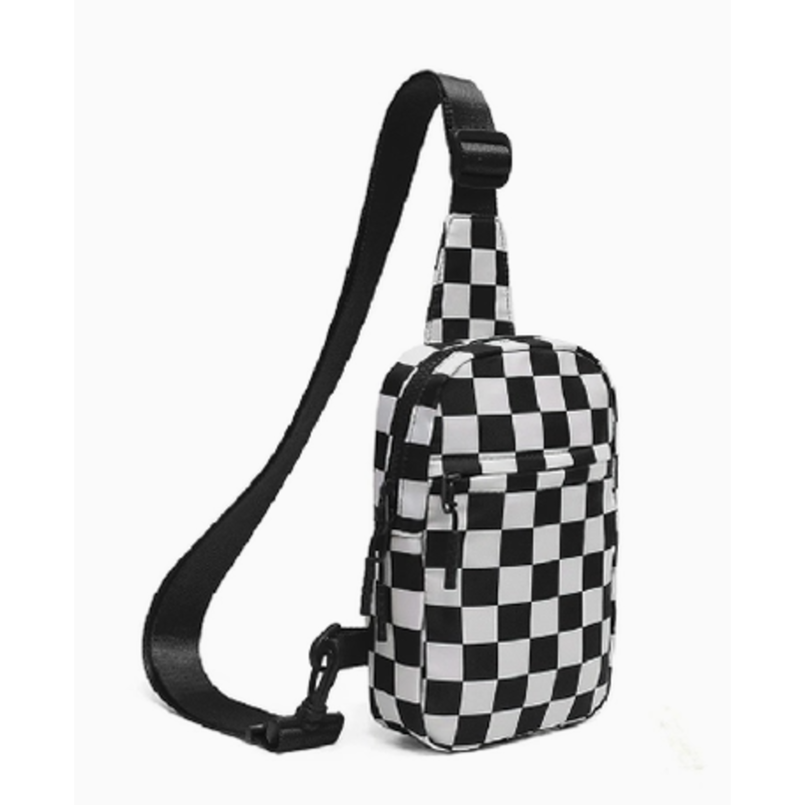 Vanilla Monkey VM Mosaic Checkered Sling Bag