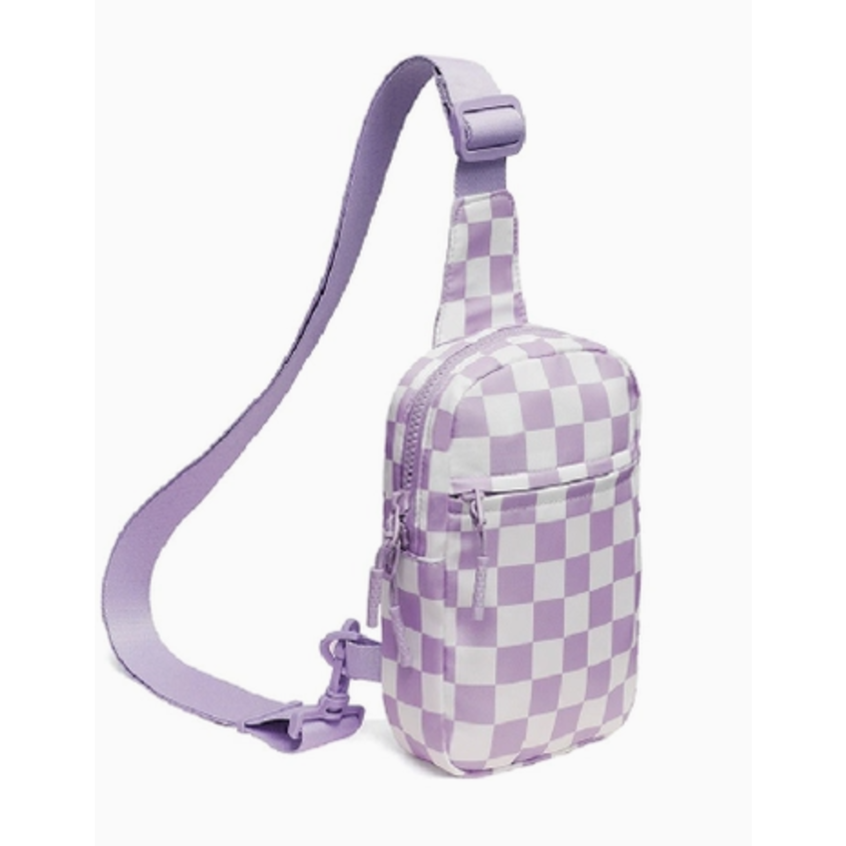 Vanilla Monkey VM Mosaic Checkered Sling Bag