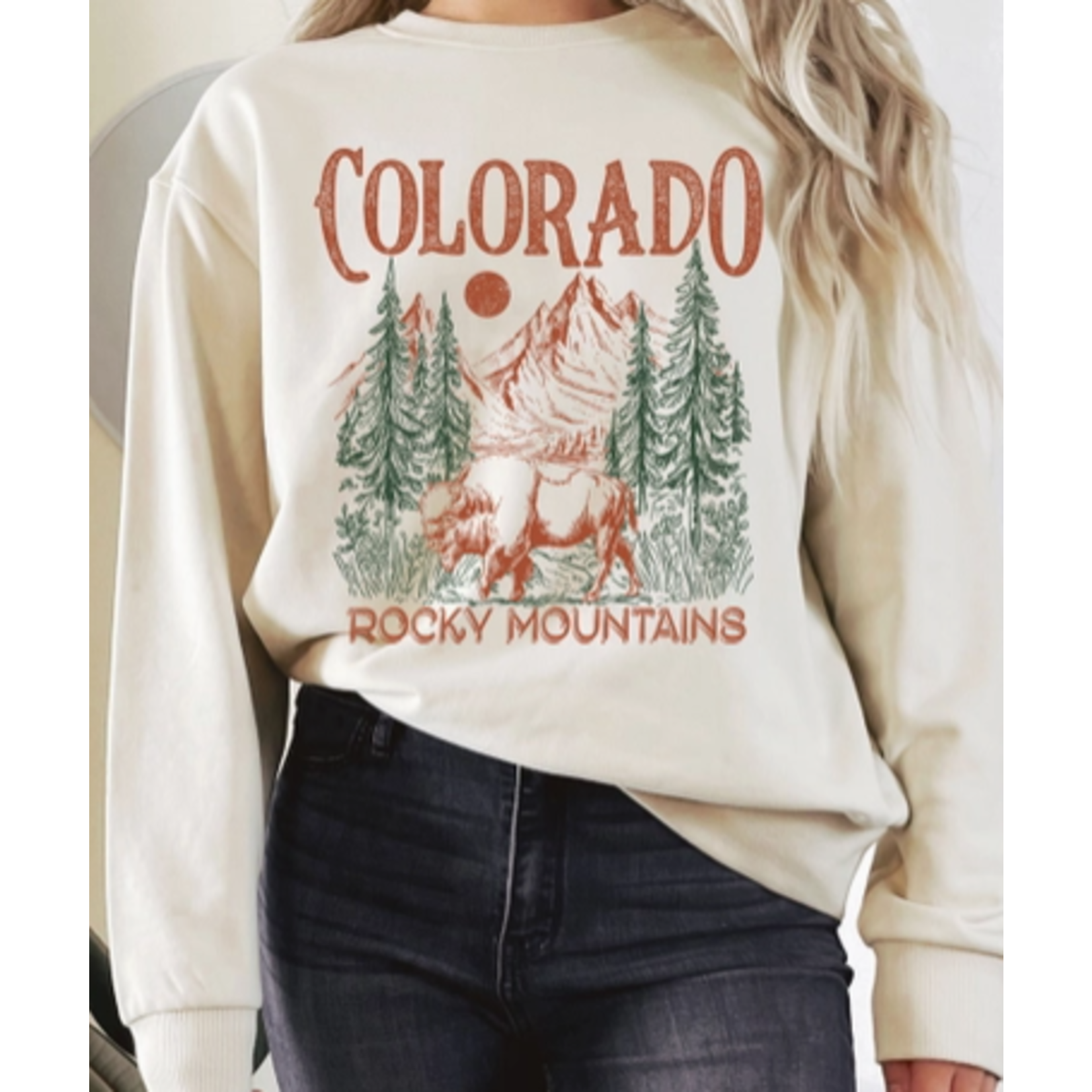 Rustee Clothing Rustee Bison Terry Sweatshirt