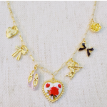 Ellison+Young E&Y Ballet Garden Charm Necklace