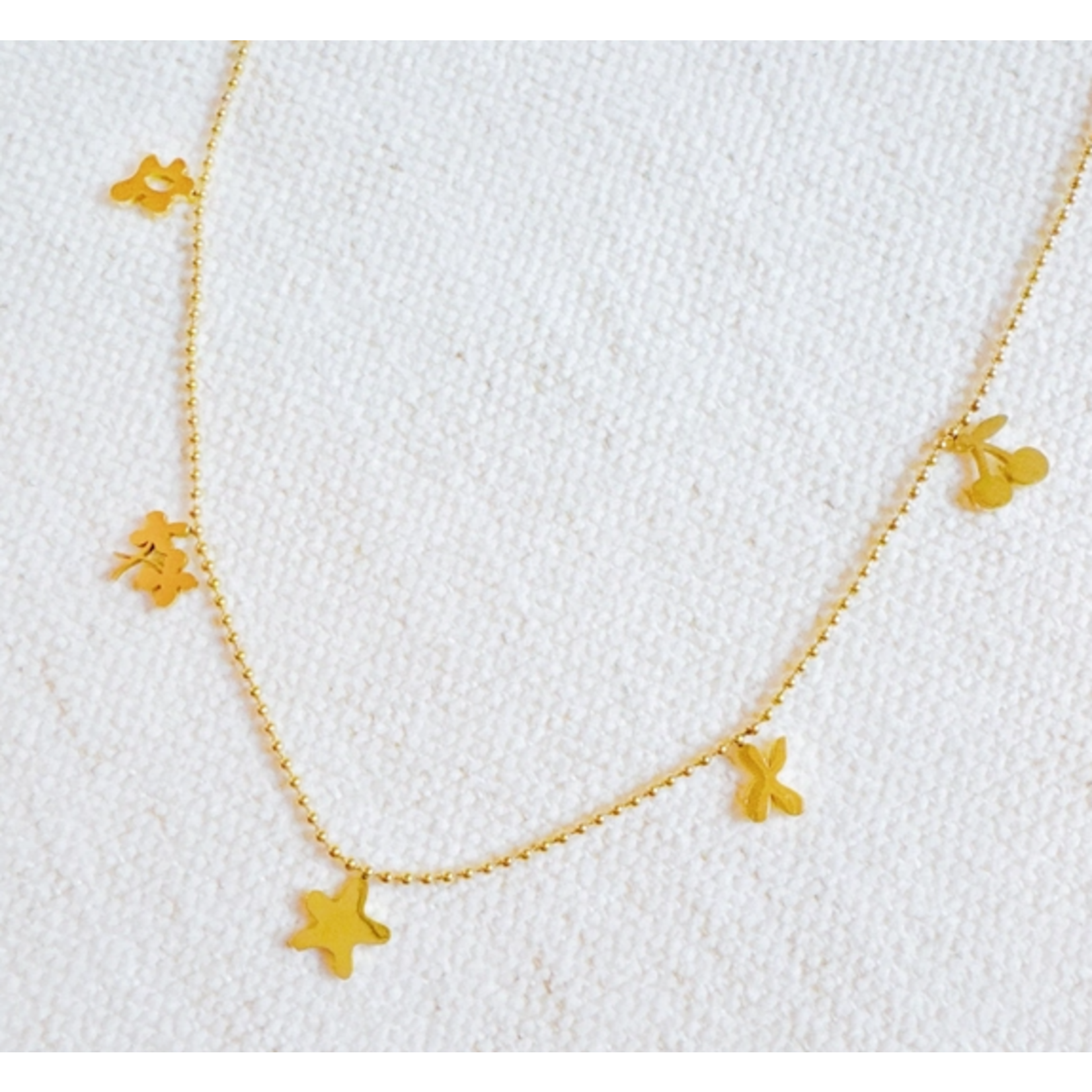Ellison+Young E&Y Lucky Picks Charm Chain Necklace
