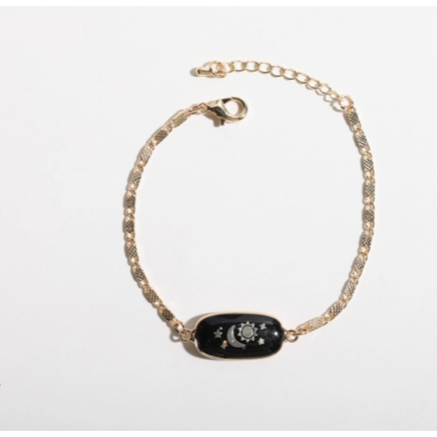 ACCITY Onyx Moon & Sun Bracelet
