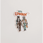 The Montana Scene TMS Hey Cowboy Sticker