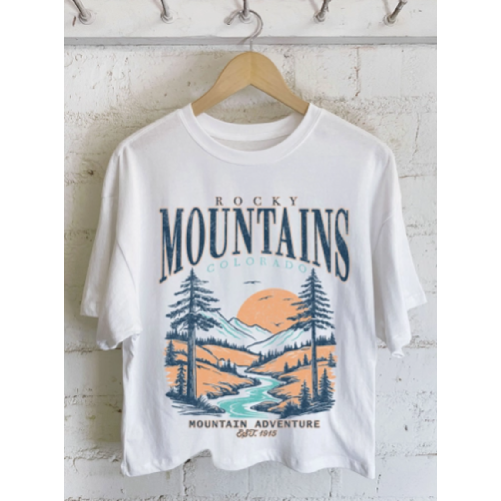 Rustee Clothing Rustee RM Teal River Long Crop