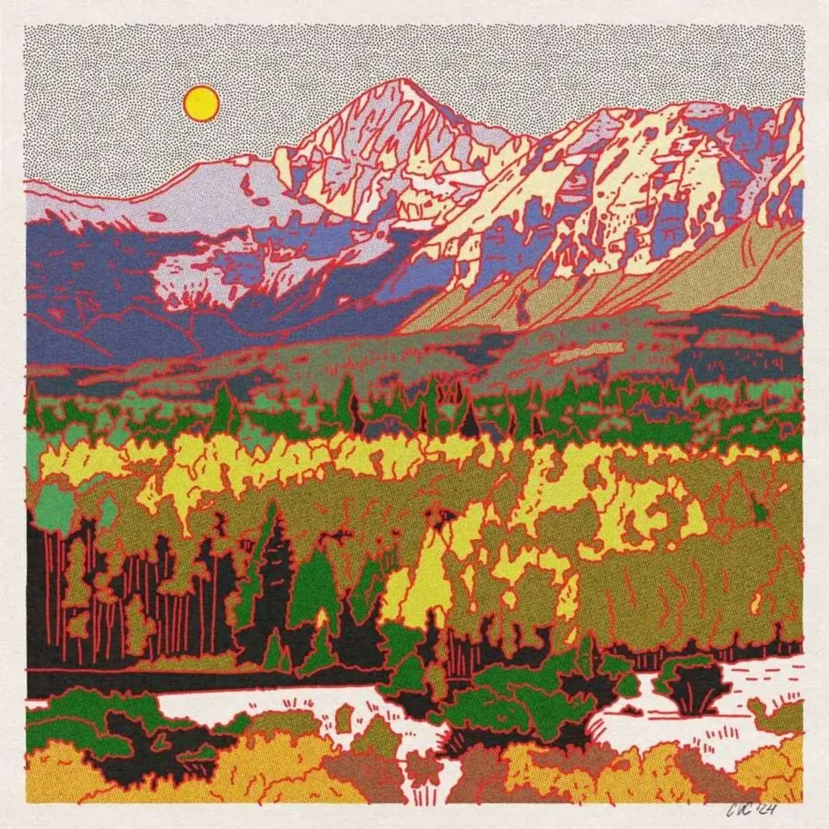 Caroline Clark CClark Wilson Peak  12X12