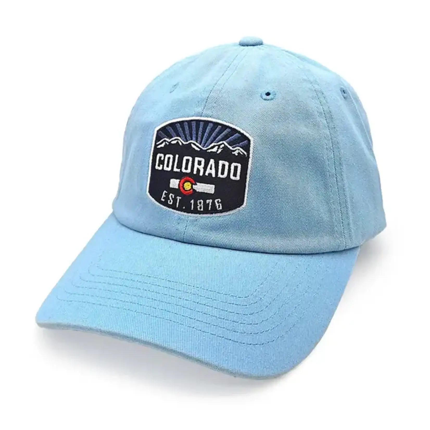 Coloradocool Coloradocool 1876 Washed Hat - Light Blue