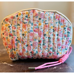 Ellison+Young E&Y Quilted Floral Cosmetic Case Pink Mix