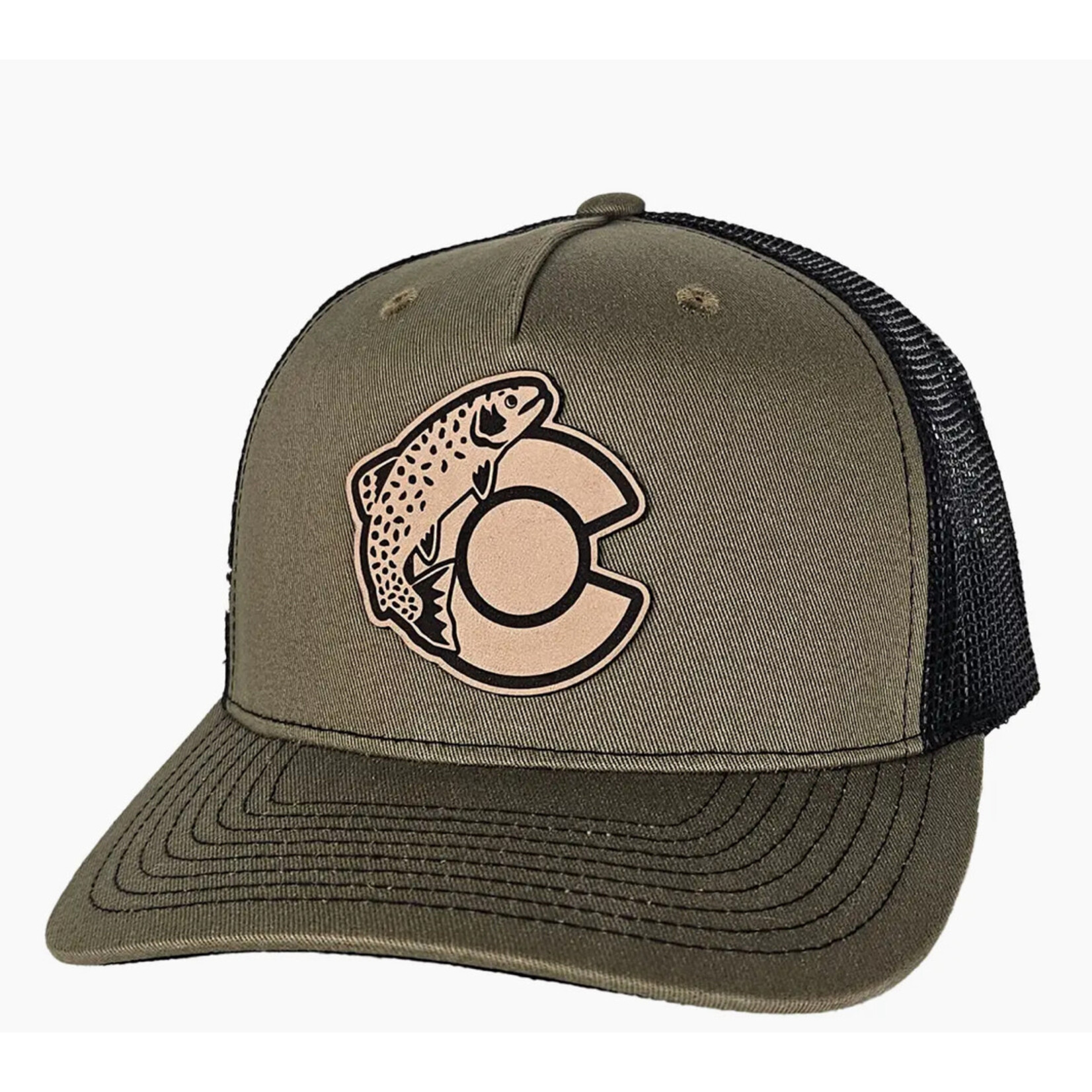Coloradocool Coloradocool Range Trucker - Olive/Black - Cutthroat