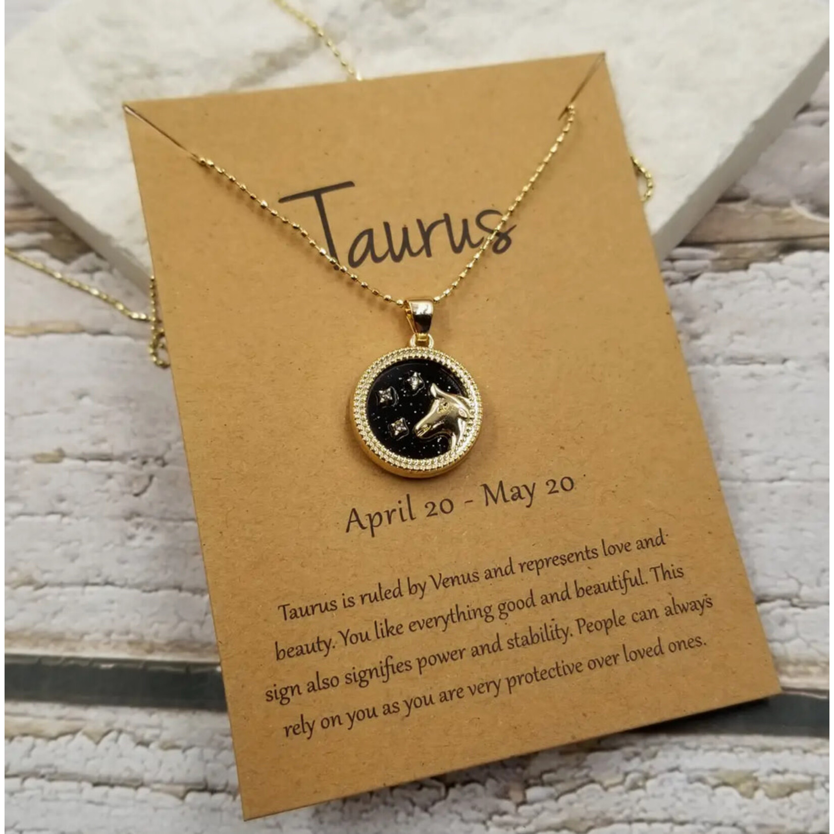 TW TW Coin Constellation Necklace