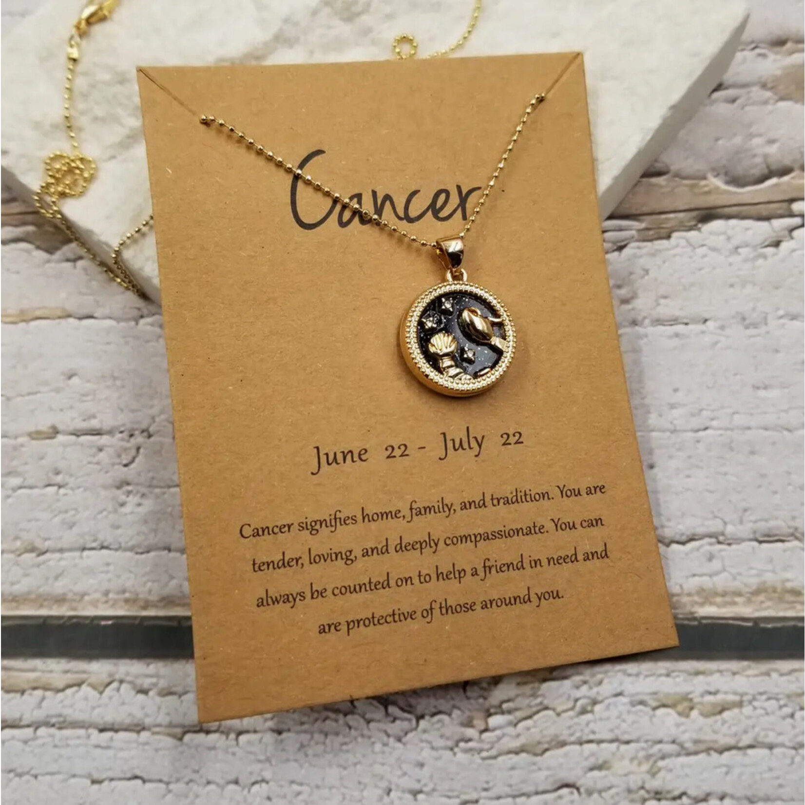 TW TW Coin Constellation Necklace