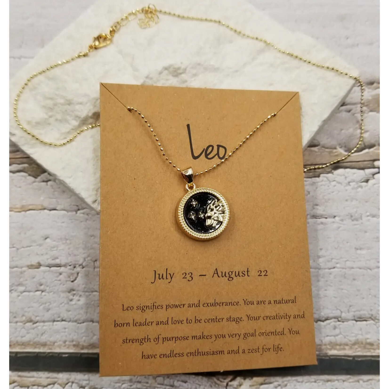 TW TW Coin Constellation Necklace