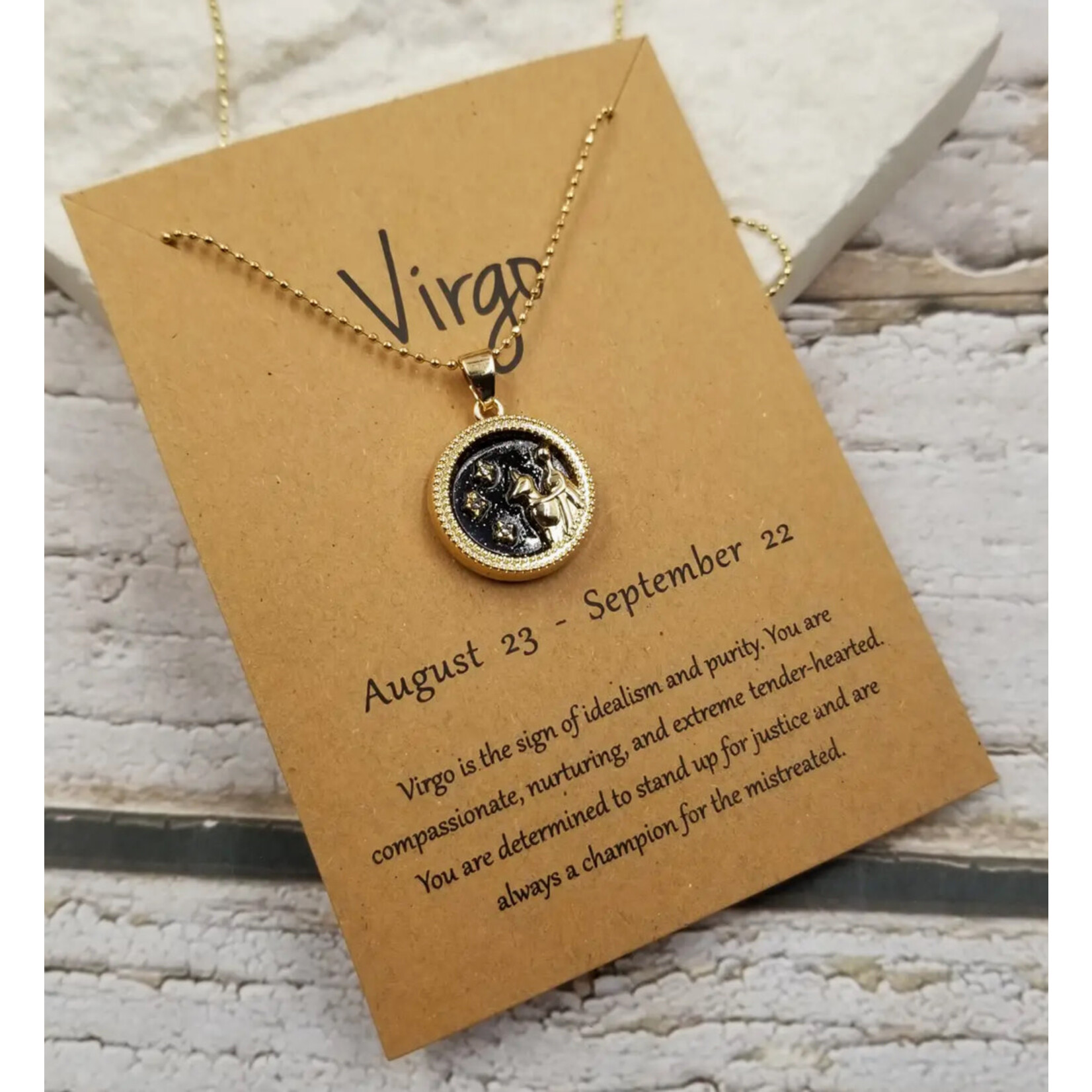 TW TW Coin Constellation Necklace