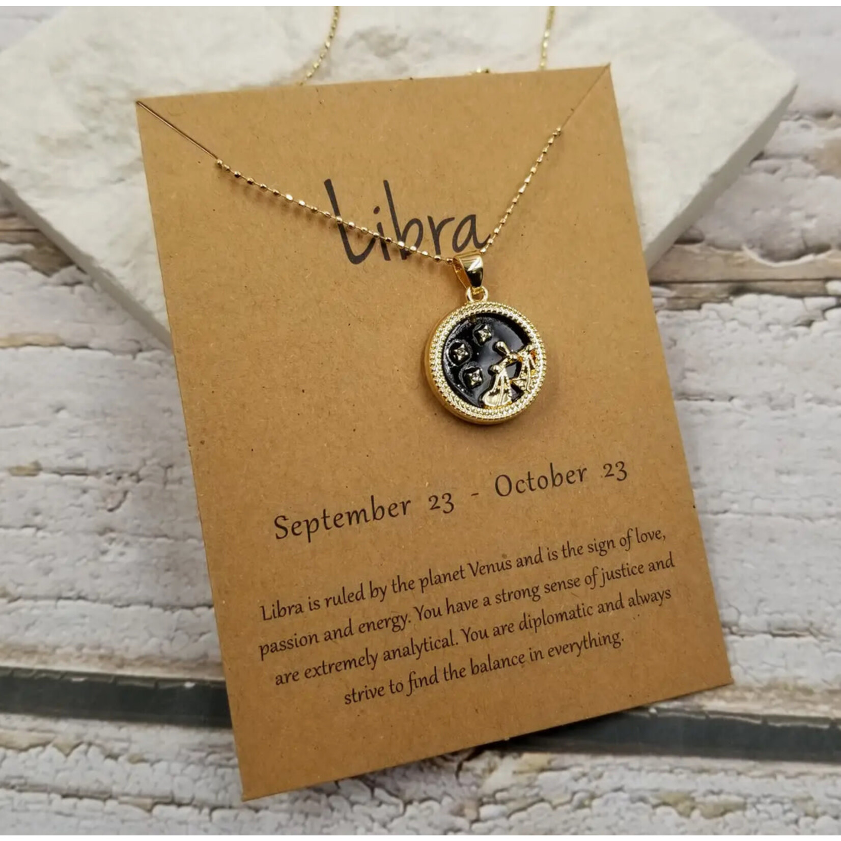 TW TW Coin Constellation Necklace
