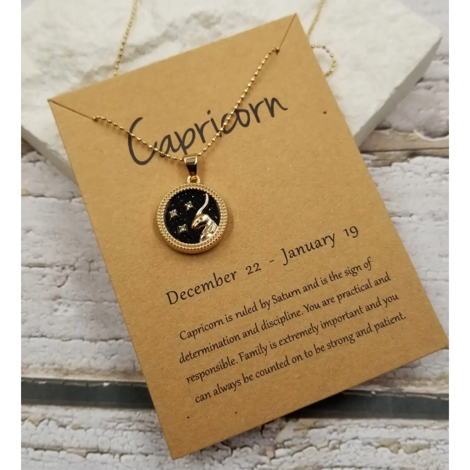 TW TW Coin Constellation Necklace