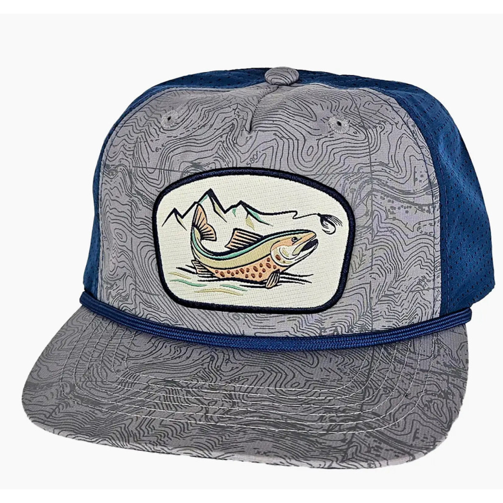 Coloradocool Coloradocool Topo Gray/Indigo Uns Flat - Mountain Cast