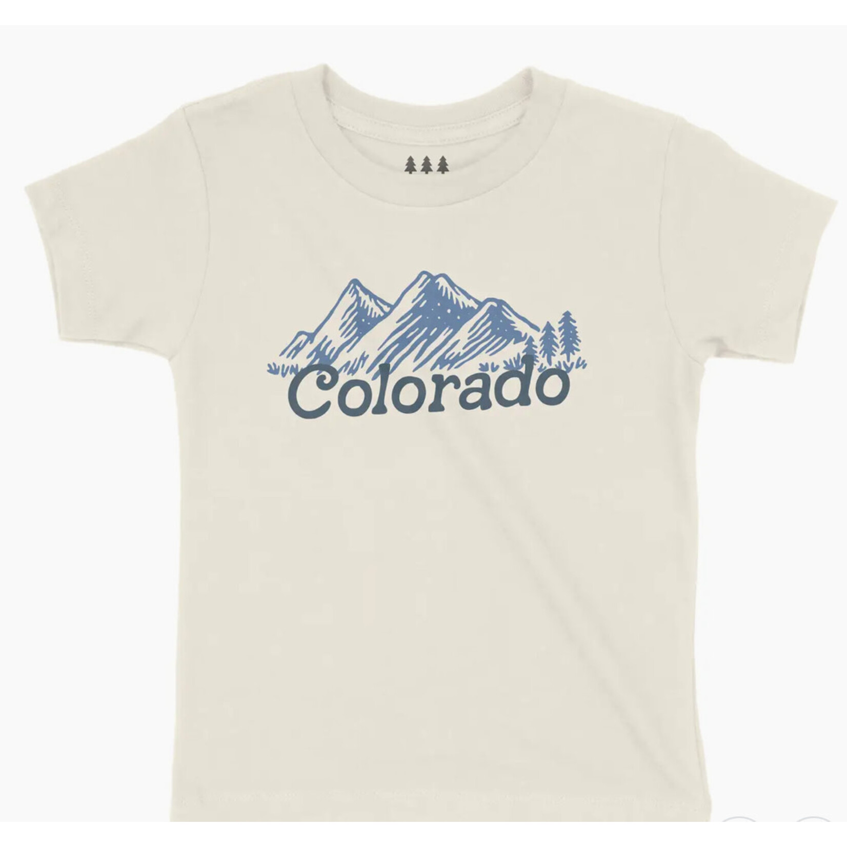 White River Apparel WRA Mountain Colorado Toddler T-Shirt