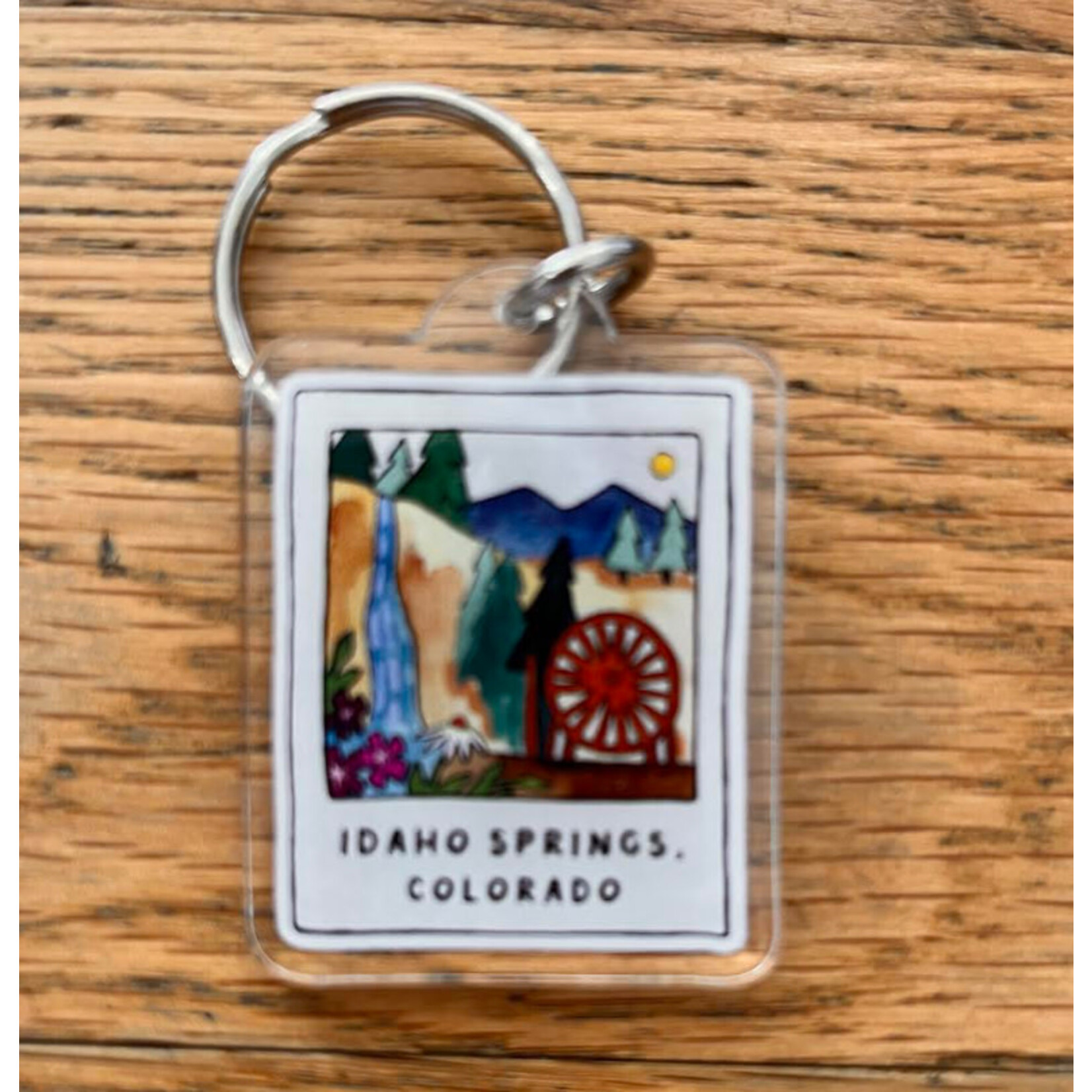 Sticker Girl Sticker Girl Custom Idaho Springs KeyChain
