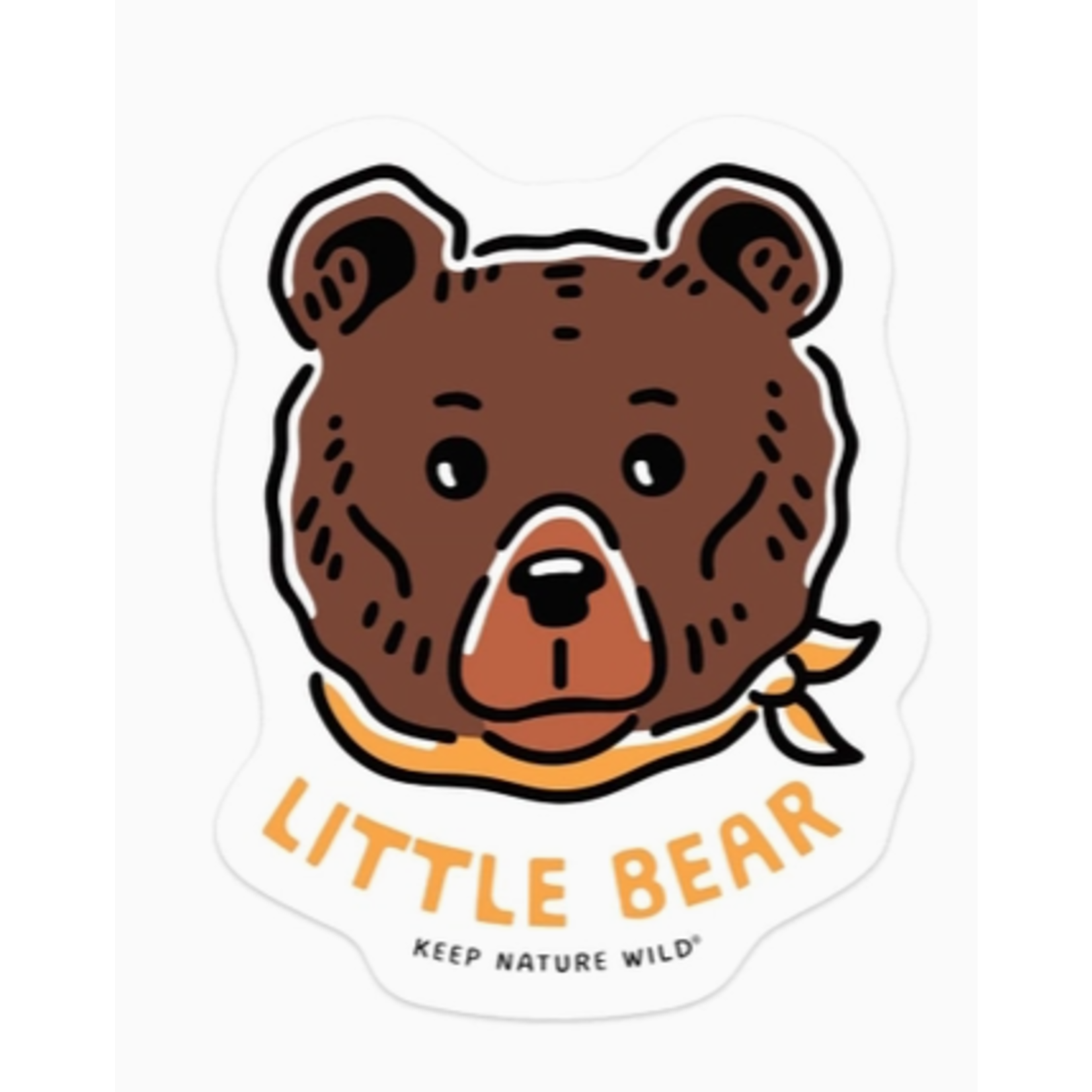 Keep Nature Wild KNW Little Bear | Sticker