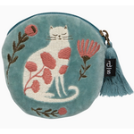 Danica Studio Danica Studio Catbloom Embroidered Coin Purse