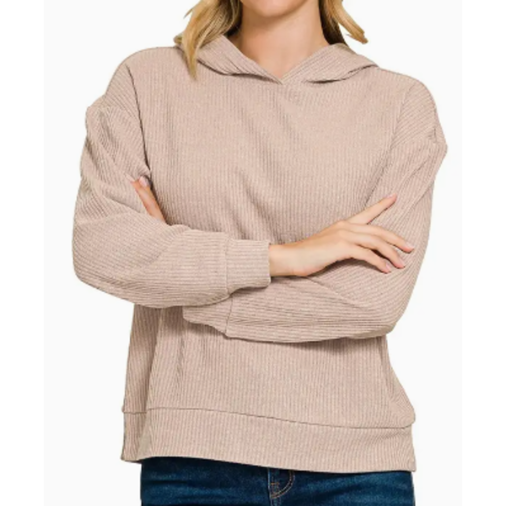 Vanilla Monkey VM Ribbed Hoodie Pullover