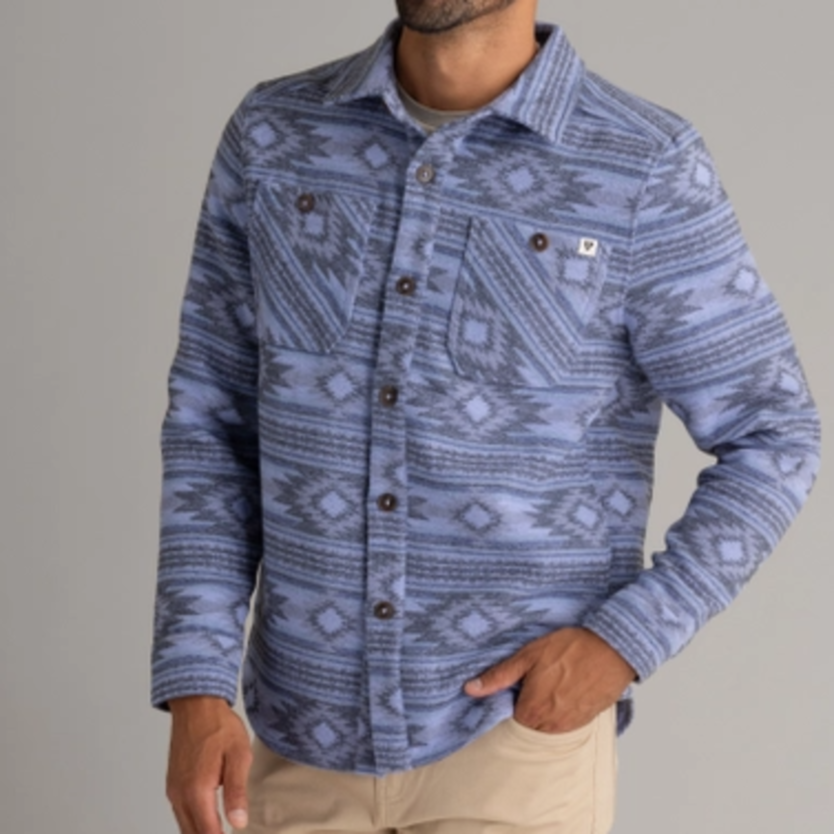 Liv Outdoor LIV Men's Shay Faux Wool Shacket