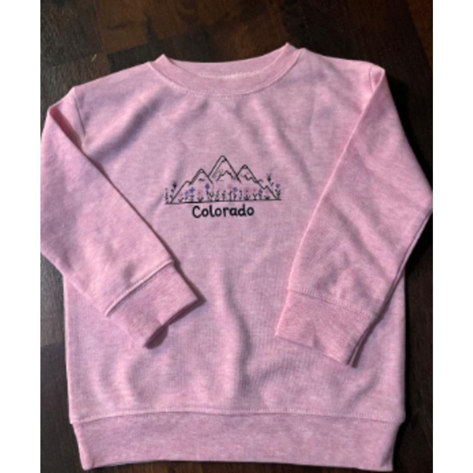 Mountain Standard Time Apparel MST Youthful Colorado Flower LS