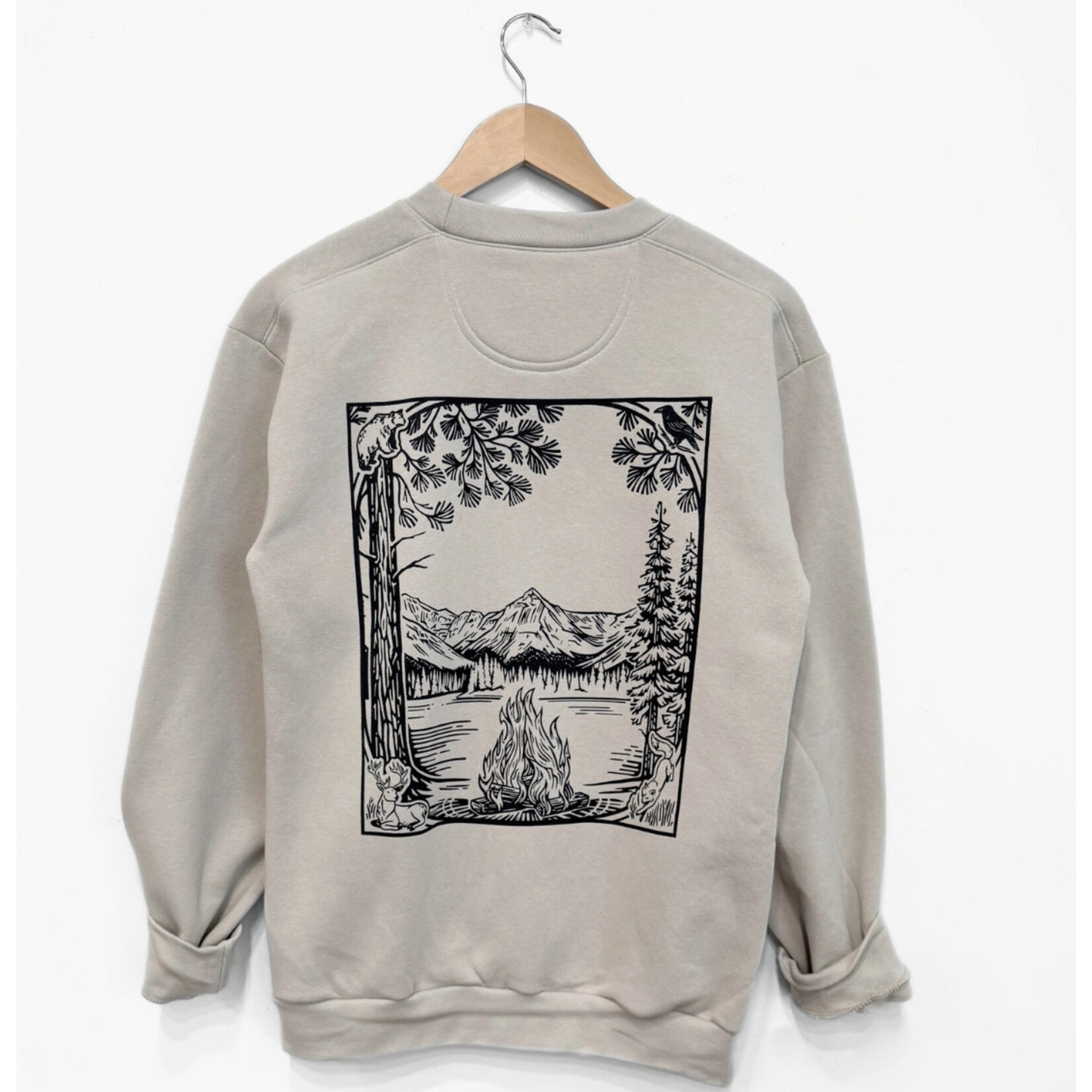 The Montana Scene TMS Fireside Crewneck
