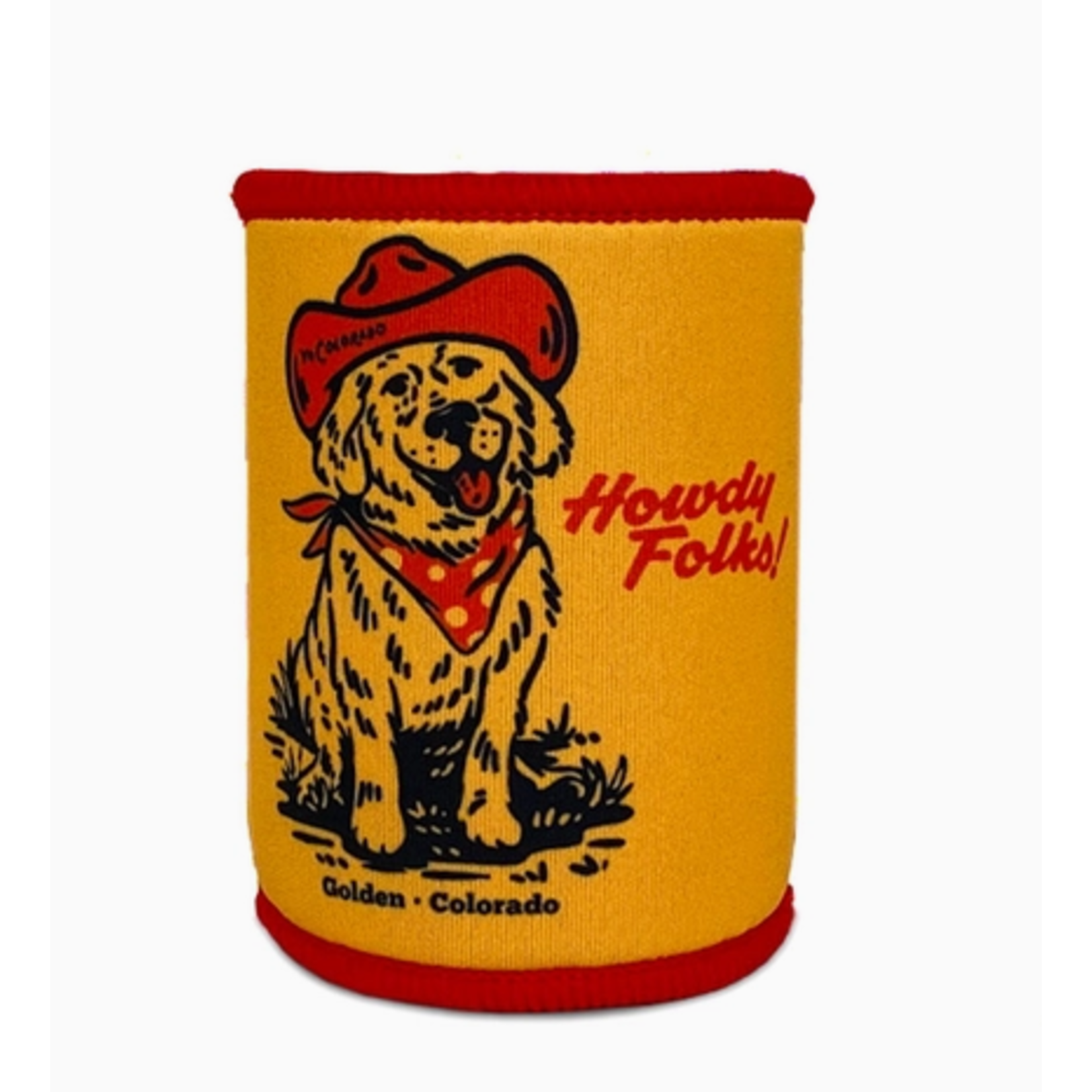YoColorado YoColorado - Howdy Folks Koozie