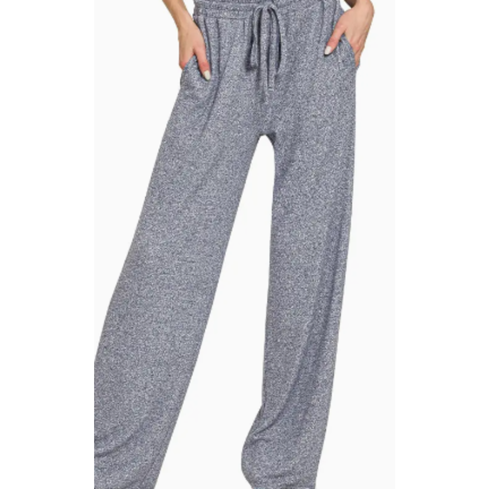 Vanilla Monkey VM Drawstring Elasticband Waist Wide Pants