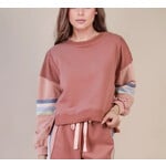 Very J Very J Tape Detail Comfy Sweatshirt