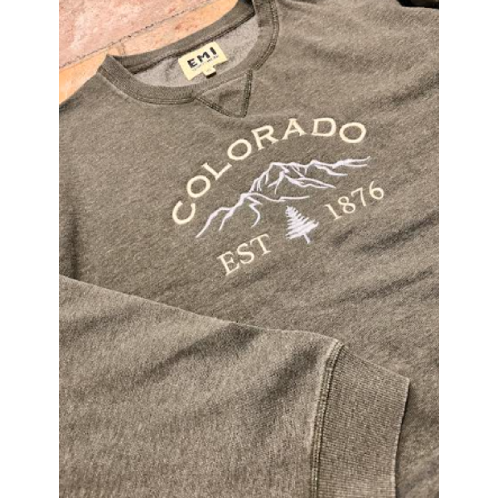 EMI EMI EST 1876 Embroidered  Sweatshirt