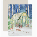 Lana's Shop Lana's Shop Holiday Greenhouse Greeting Card