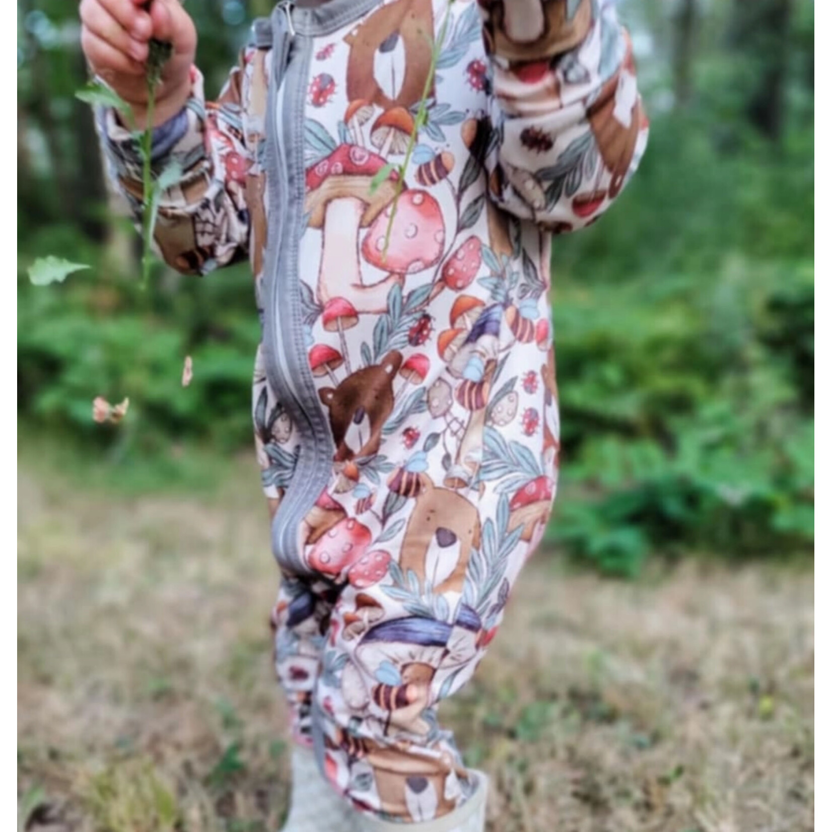 Ruffles & Bowties R&B Baby Unisex Sleeper Jumpsuit