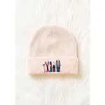 Panache Apparel Panache Apparel Blush Ski Embroidered Knit Beanie