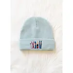 Panache Apparel Panache Apparel Lt. Blue Ski Embroidered Knit Beanie