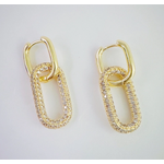 Ellison+Young E&Y Urban Glow Link Drop Earrings