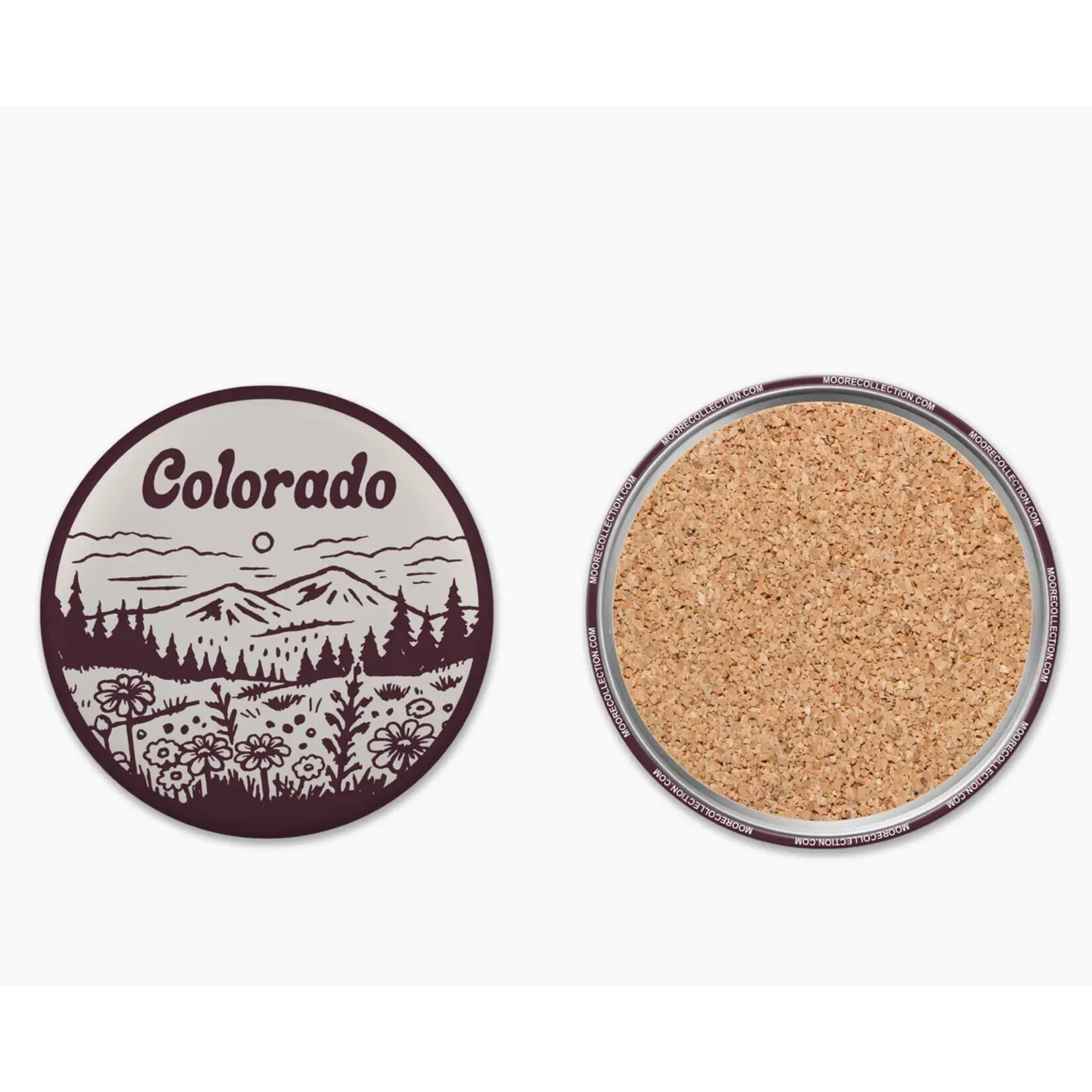 Moore Moore Colorado Wildflowers Coaster