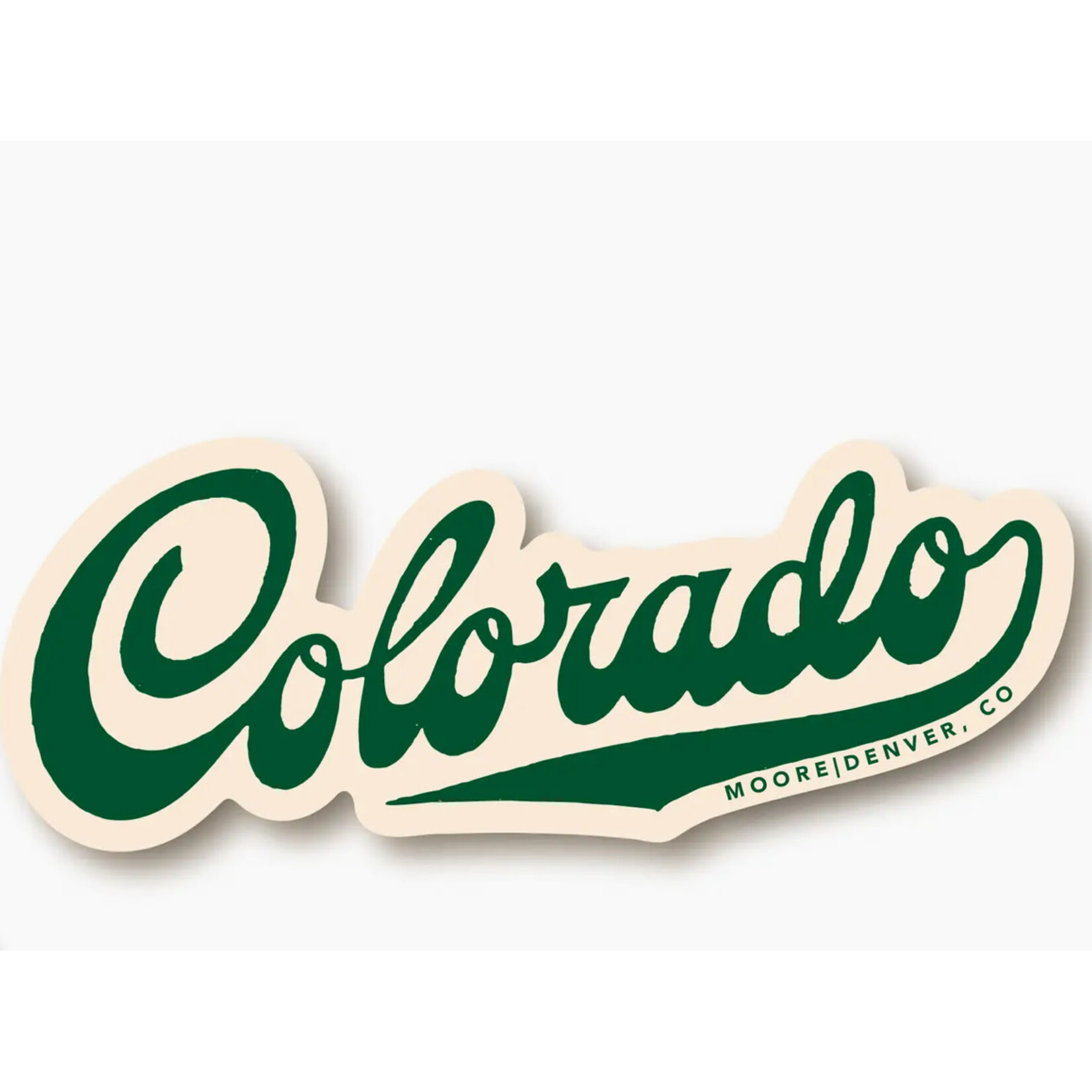Moore Moore Colorado Athletic Sticker