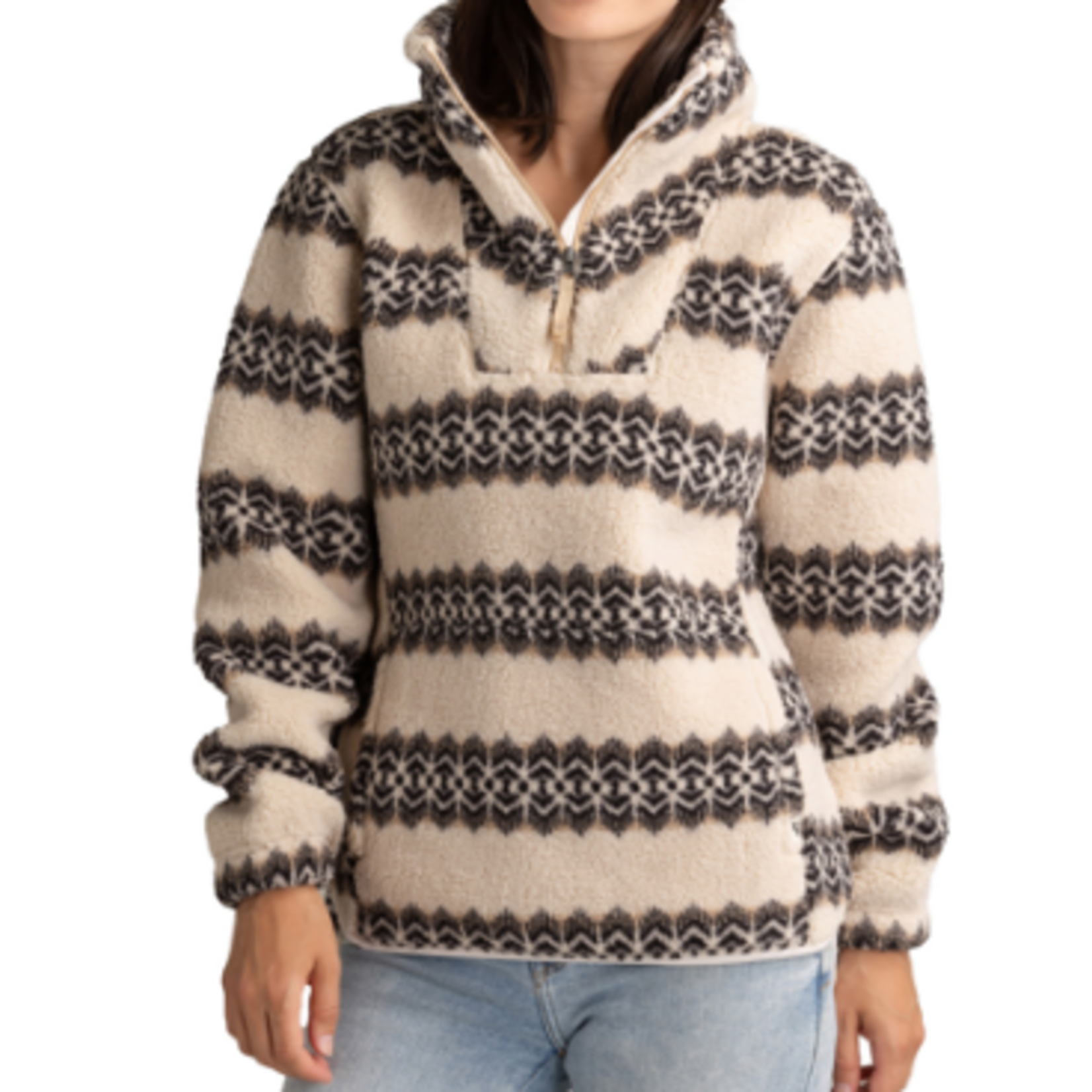 Liv Outdoor LIV Ainsley Plush Sherpa Pullover