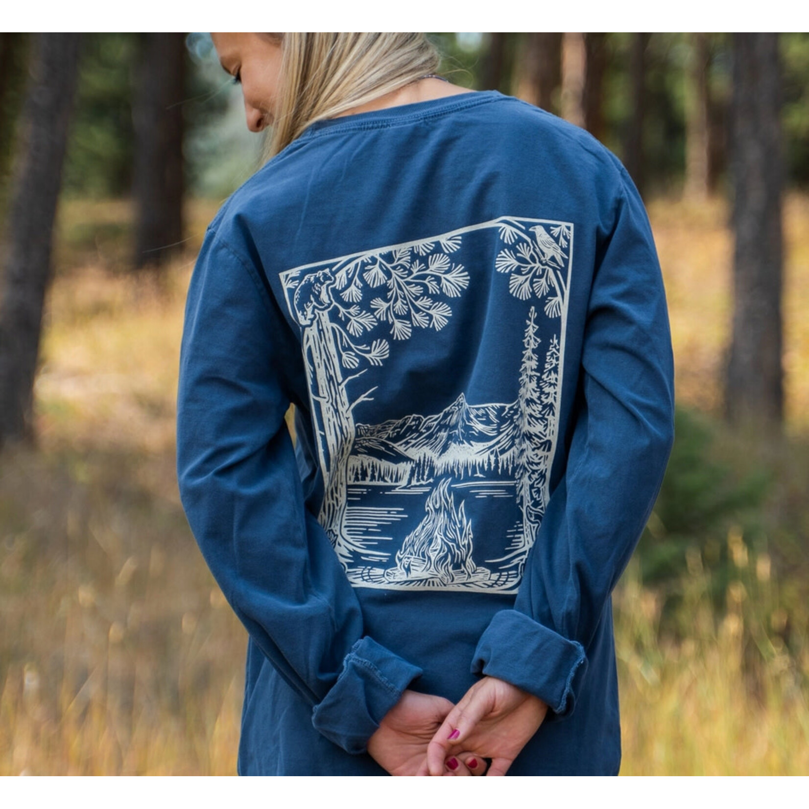 The Montana Scene TMS Fireside LS T-Shirt