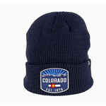 Coloradocool Coloradocool 1876 Beanie - Waffle - Navy