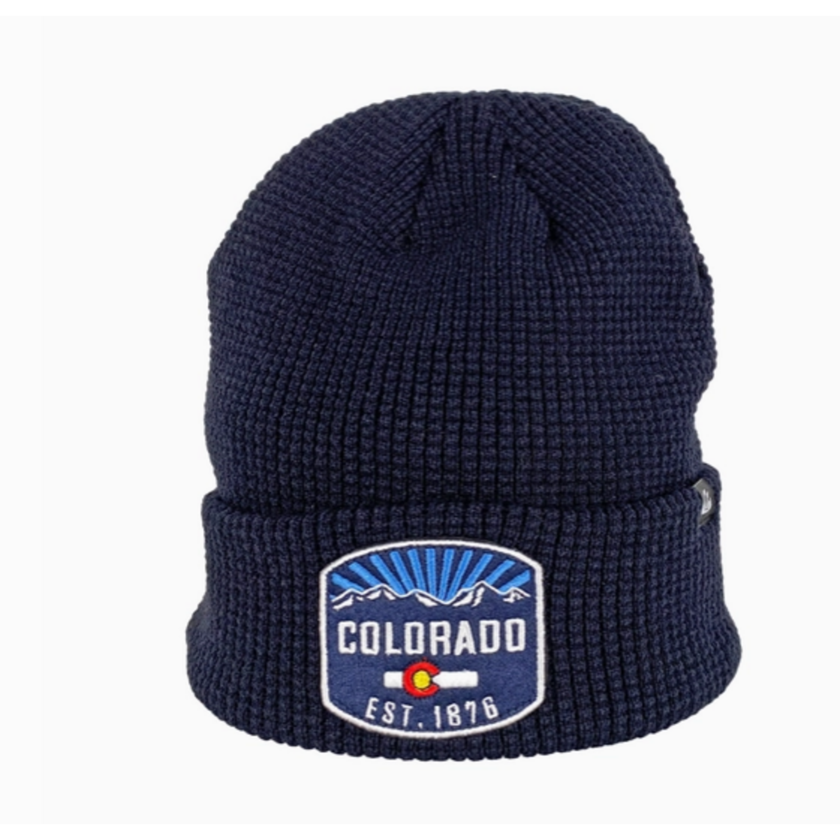 Coloradocool Coloradocool 1876 Beanie - Waffle - Navy