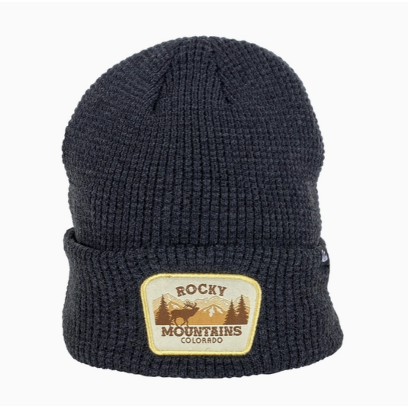 Coloradocool Coloradocool Rocky Mountain Beanie - Waffle - Charcoal