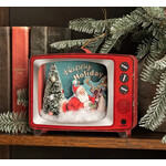 Ragon House Ragon House 8" Happy Holidays Television
